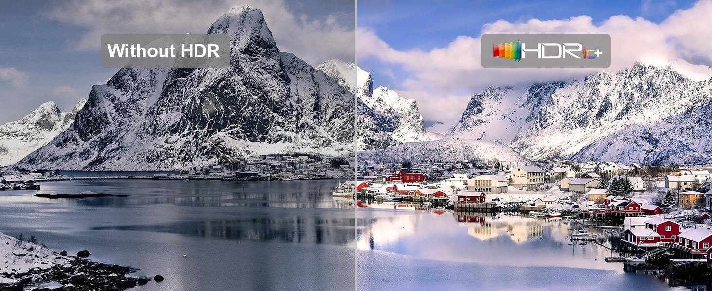 USB-C+HDM KVM Switch 2 Monitors 2 Computers-8K@60Hz 4K@60Hz USB C KVM Switch Dual Monitor