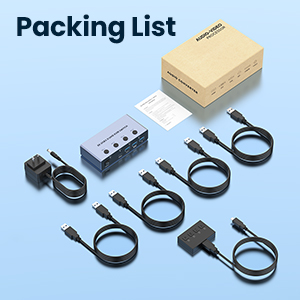 Fast file transfer via 3 USB-A ports and 1 USB-C port, supporting speeds up to 5 gbps - 10 times fas