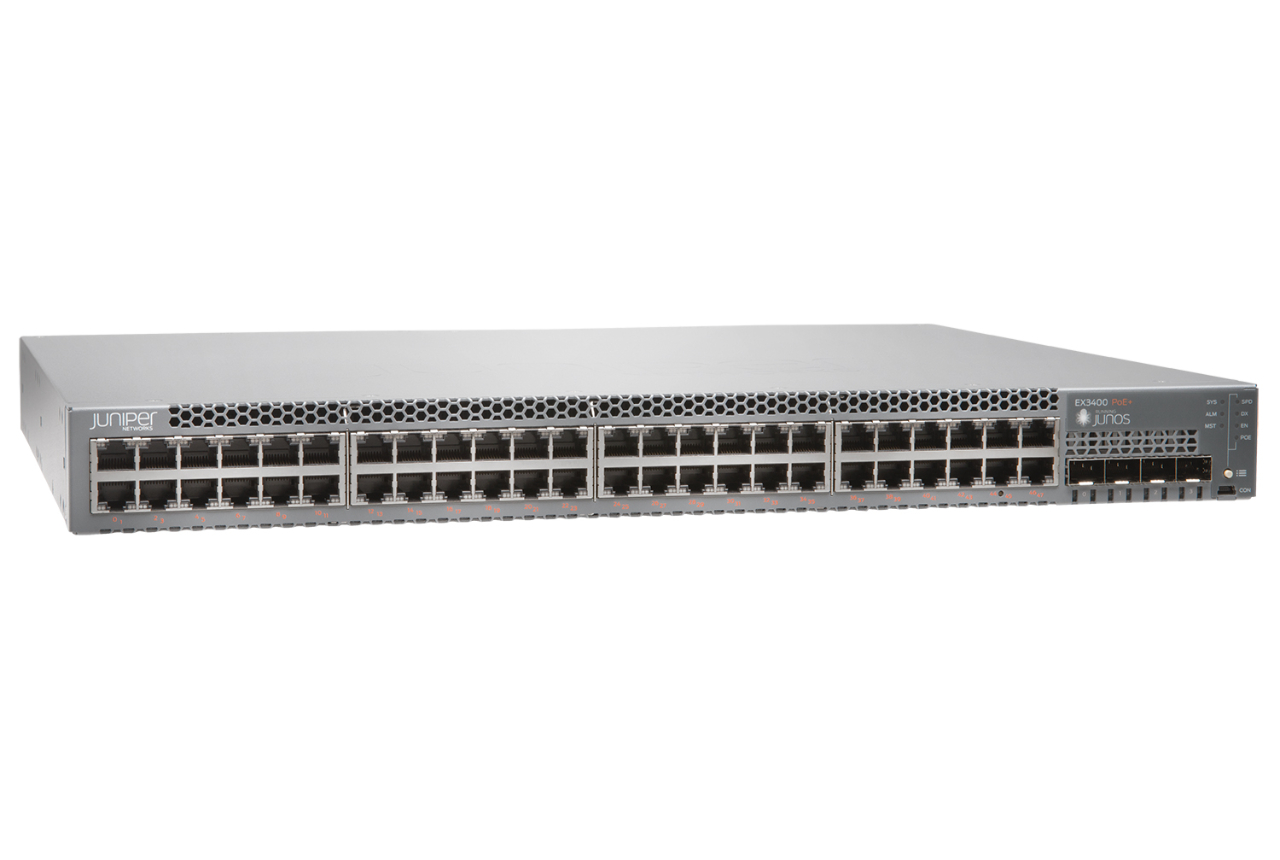 Juniper EX3400-48P switch