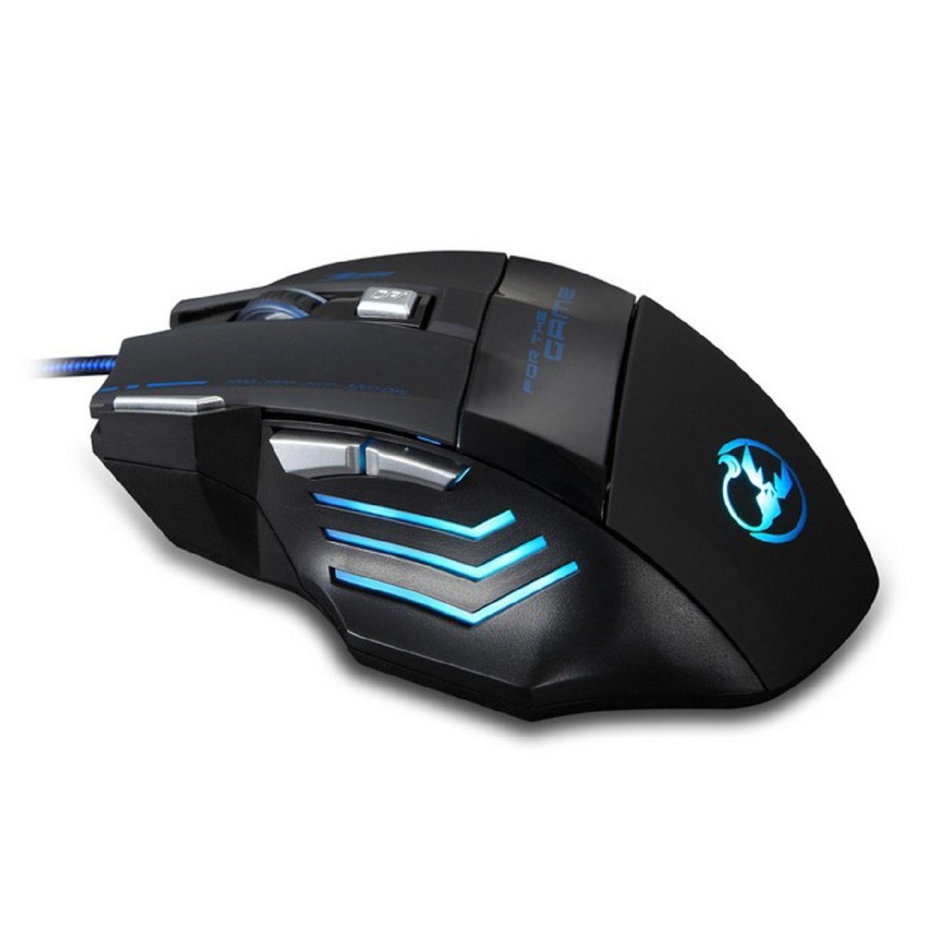5500 DPI 7 Button LED Optical USB Wired Gaming Mouse Mice For Pro Gamer Trendy 