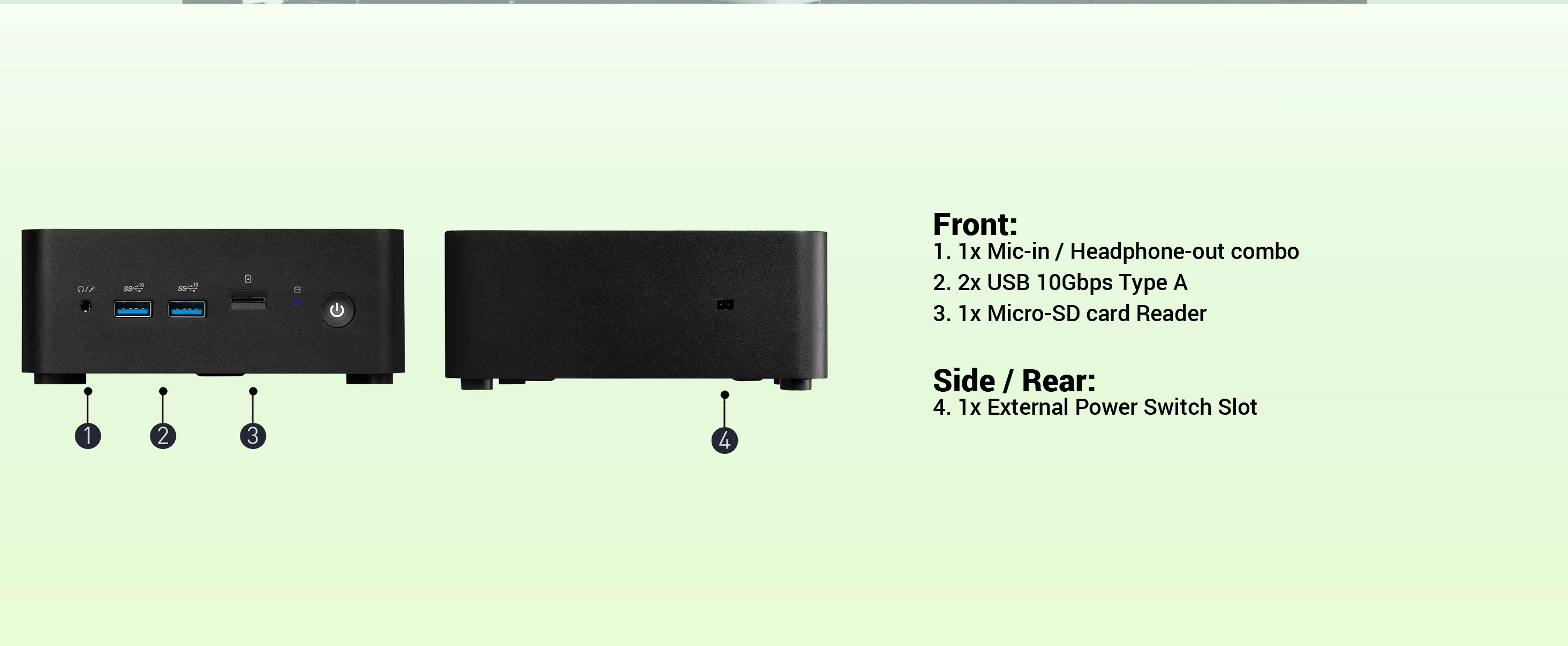 MSI Cubi NUC 1M Business Mini Desktop