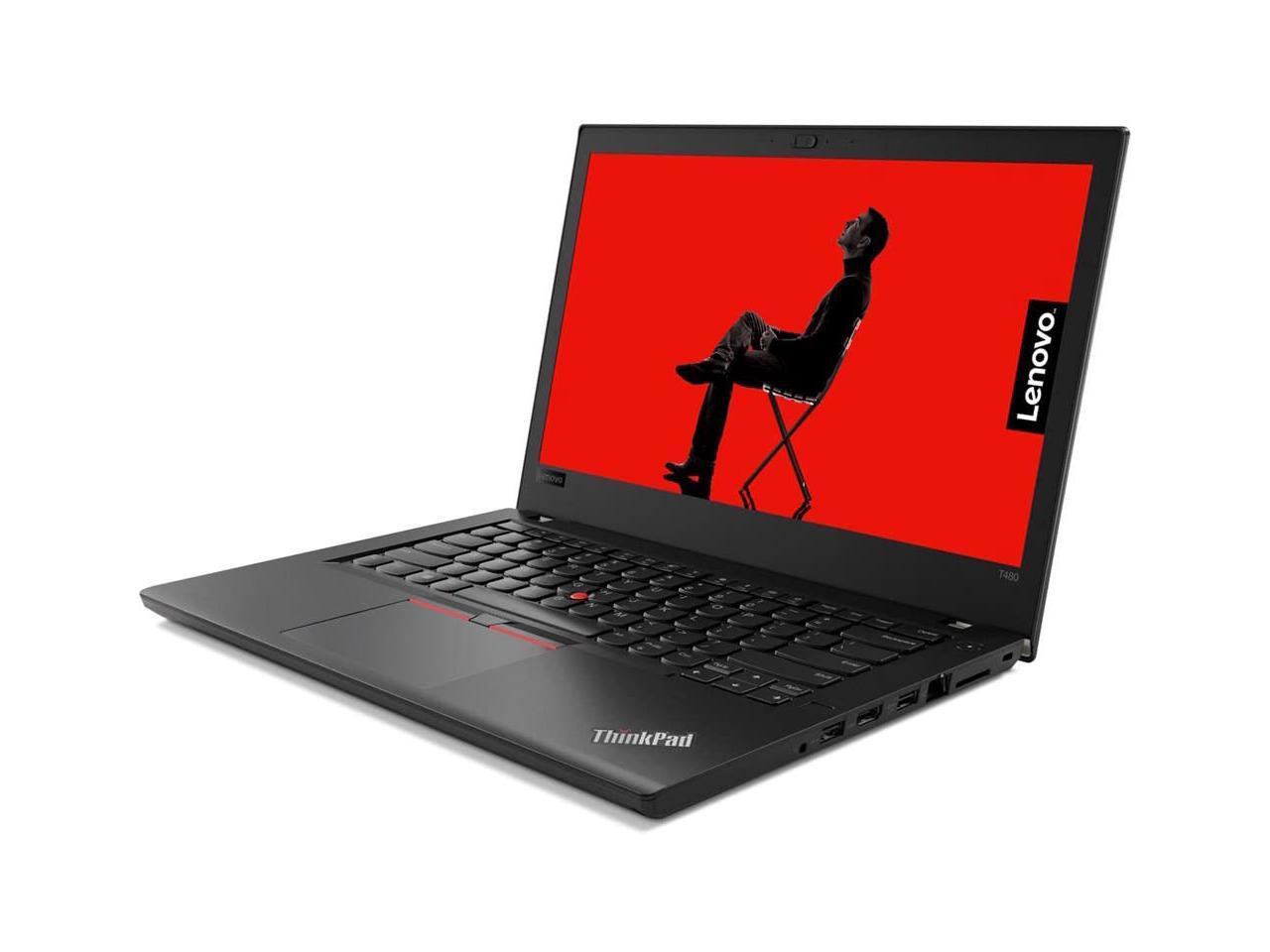 Refurbished: Lenovo ThinkPad T480 - Intel Core i5-8350U 1.7GHz 