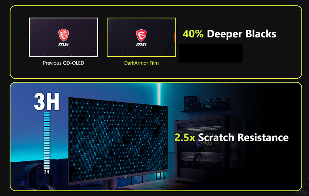 MSI MAG 321UP QD-OLED X24 Gaming Monitor