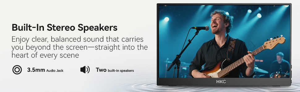 HKC V16 Portable Computer Monitor