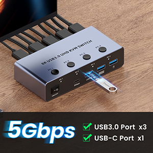 Enjoy astonishing visual performance, supporting resolutions up to 8K@60Hz and 4K@120Hz. Suitable f