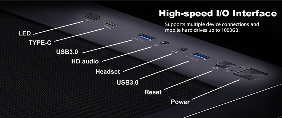 SAMA 2851 ATX Mid-Tower PC Gaming Case