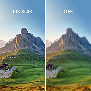 4K CAMERA WITH ELECTRIC IMAGE STABILIZATION