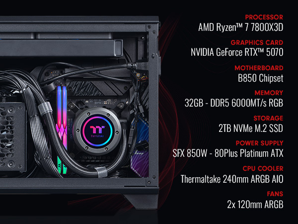 Thermaltake LCGS Traveler 7870 Mini-ITX Gaming PC