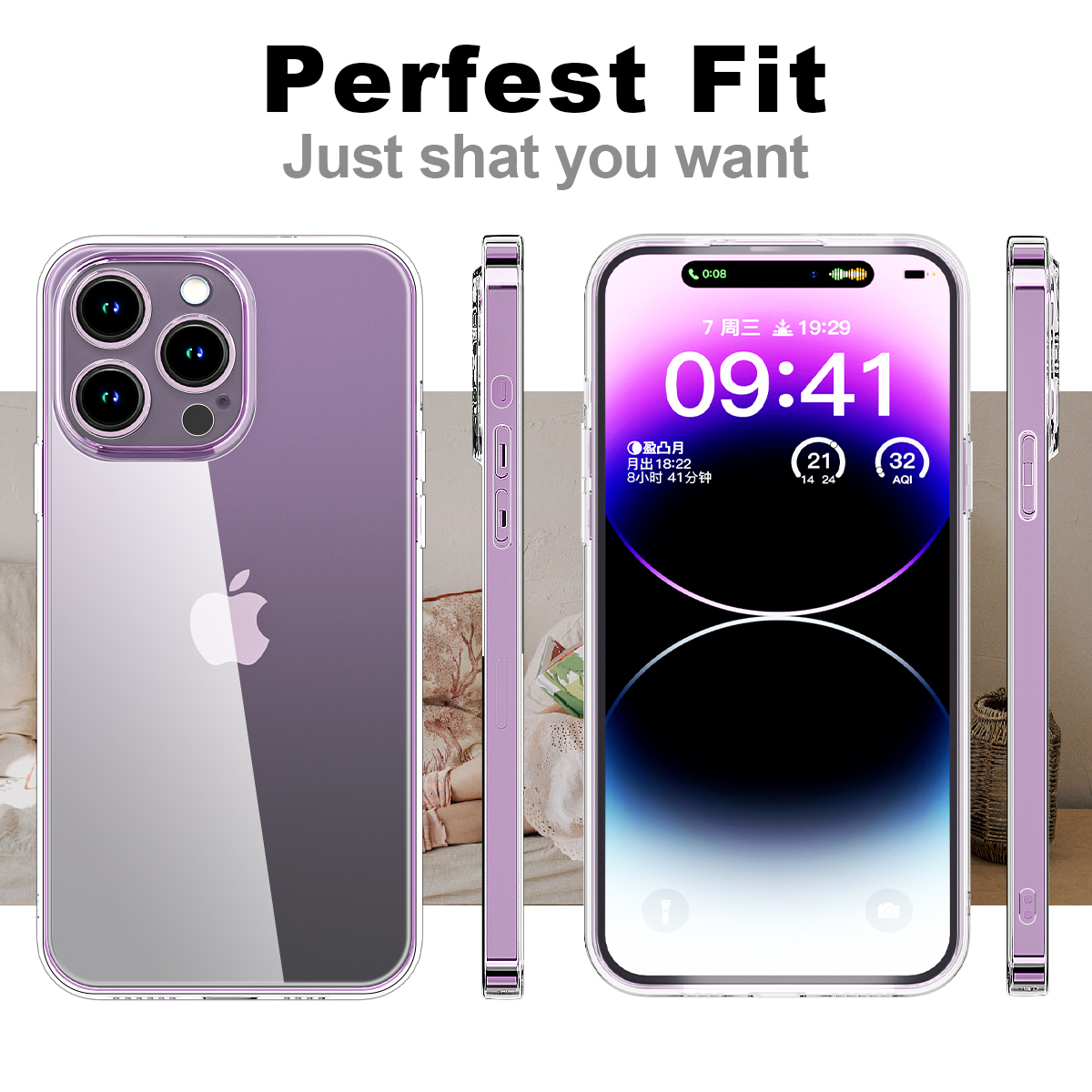 iPhone 14 Pro Max Case Clear