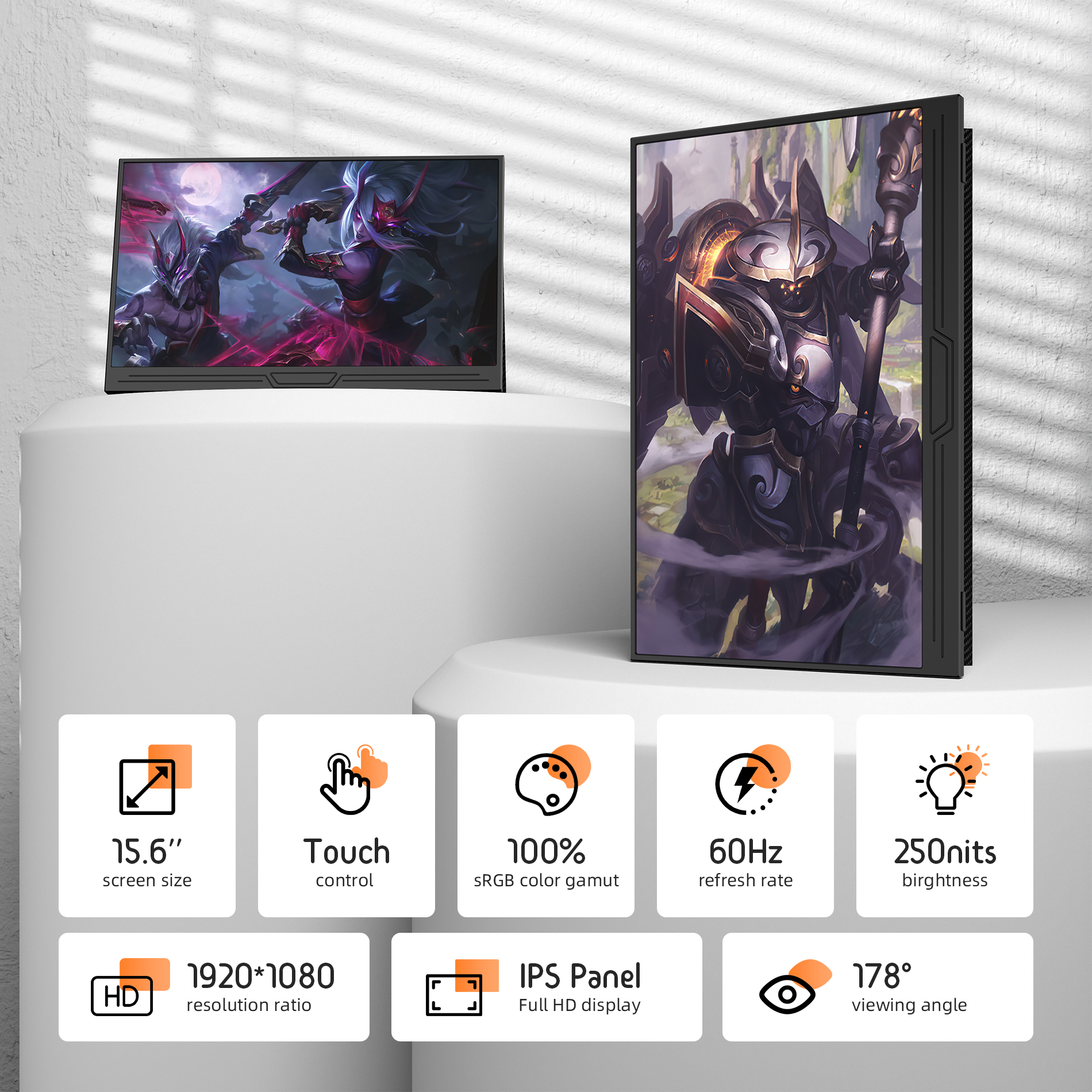 touch portable monitor