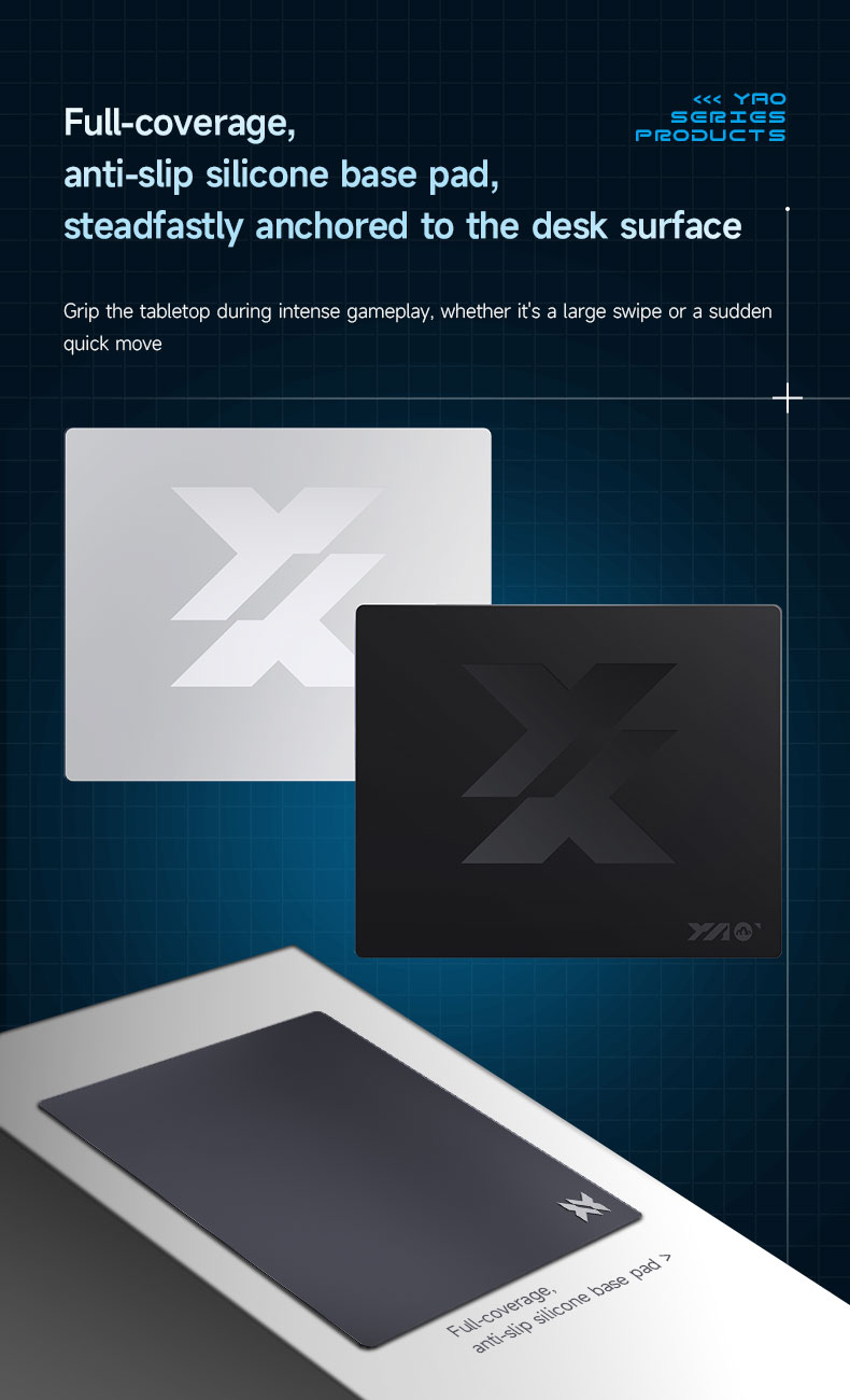 tempered glass Gaming Mouse Pad&Professional Large Mouse Mat &DIY