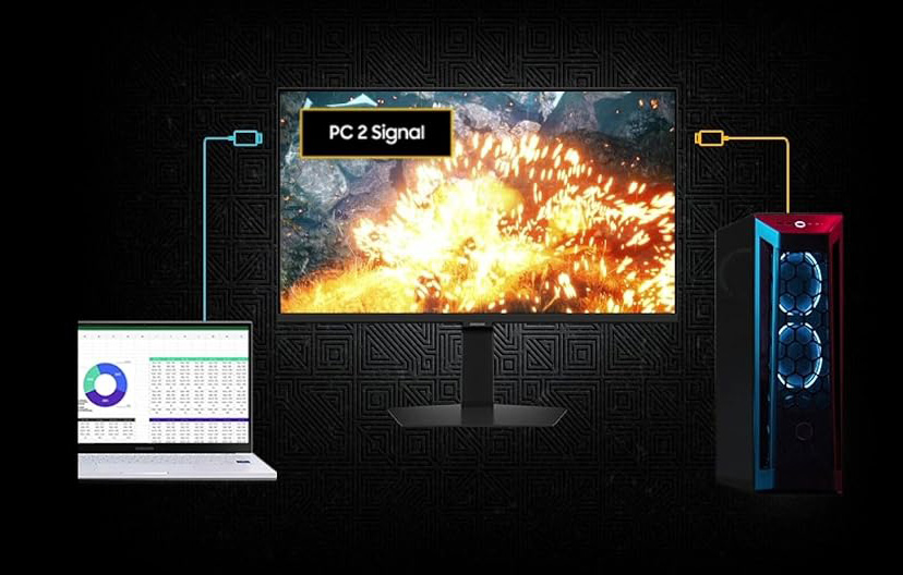 SAMSUNG Odyssey G6 G60F QHD Resolution Gaming Monitor