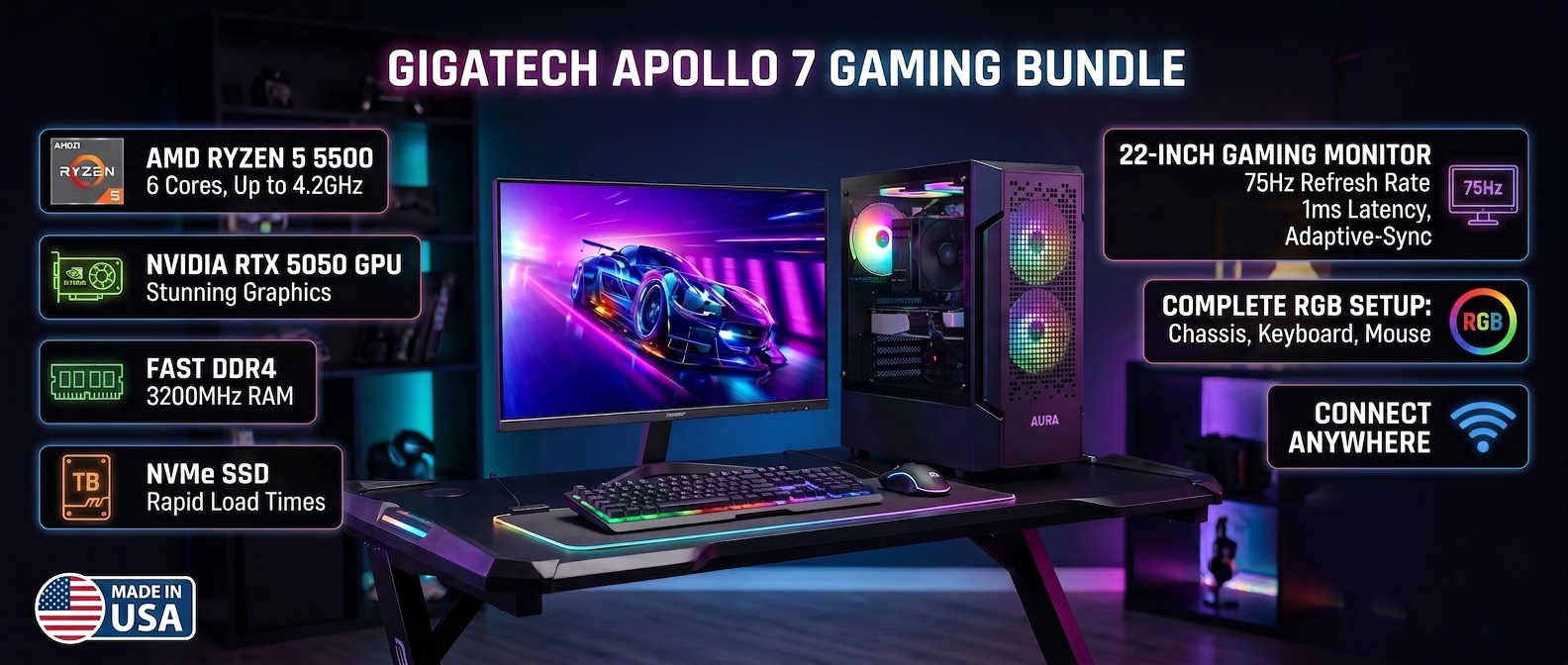 Gigatech Gaming Titan 7 specs