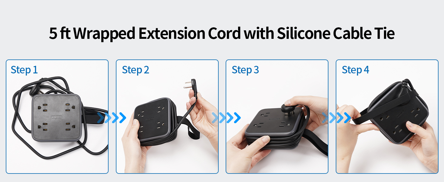 Wrapped Extension Cord