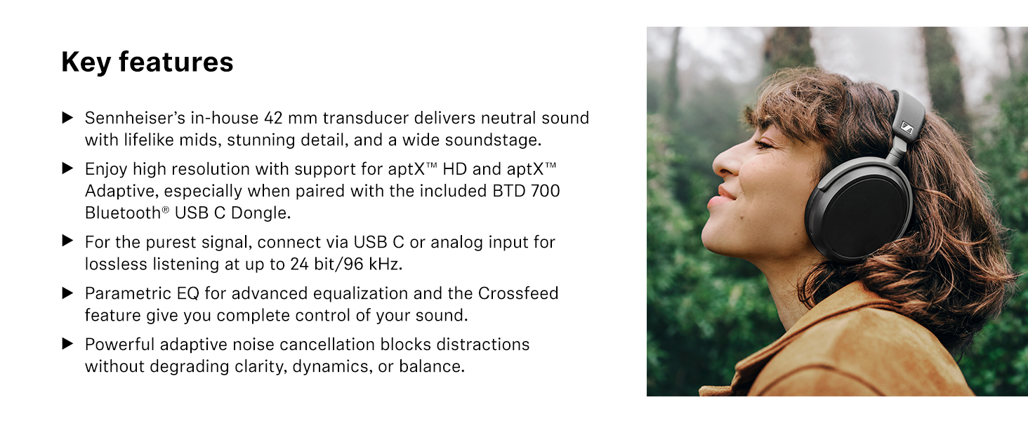 Sennheiser HDB 630 Wireless Over-Ear Headphones