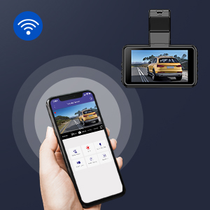 Built- -In WiFi With Free AZDOME App