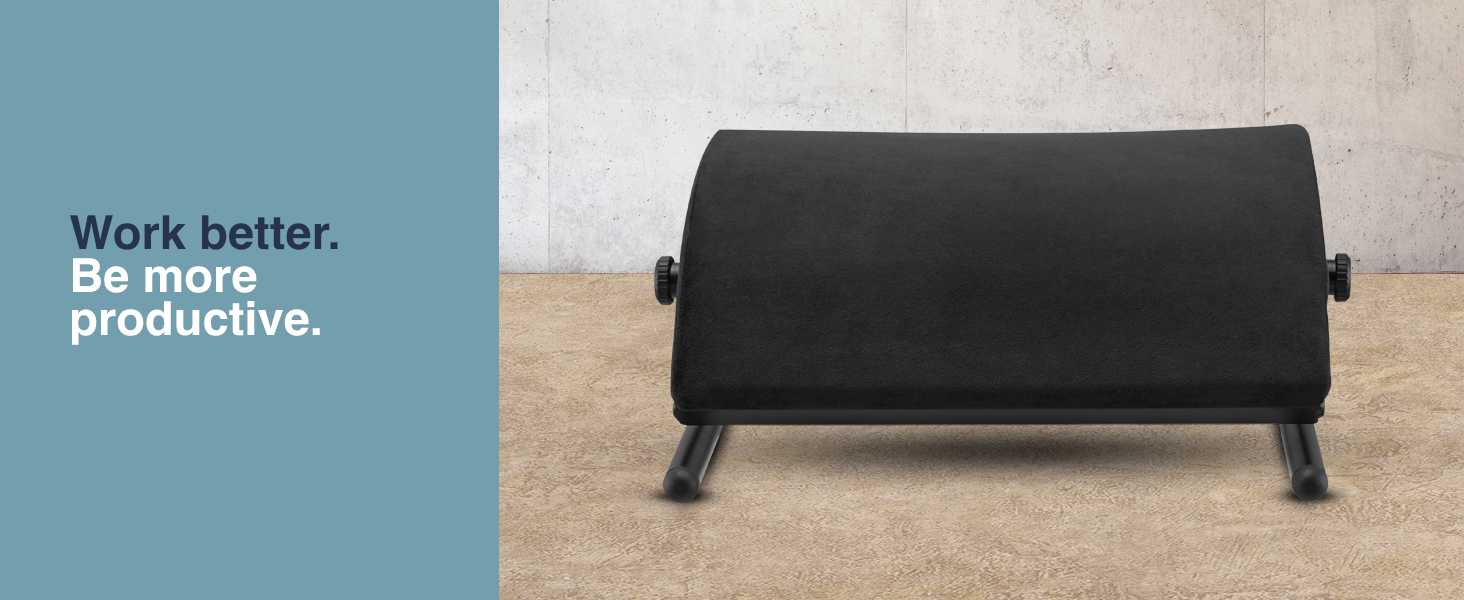 Desky Cushioned Foot Rest