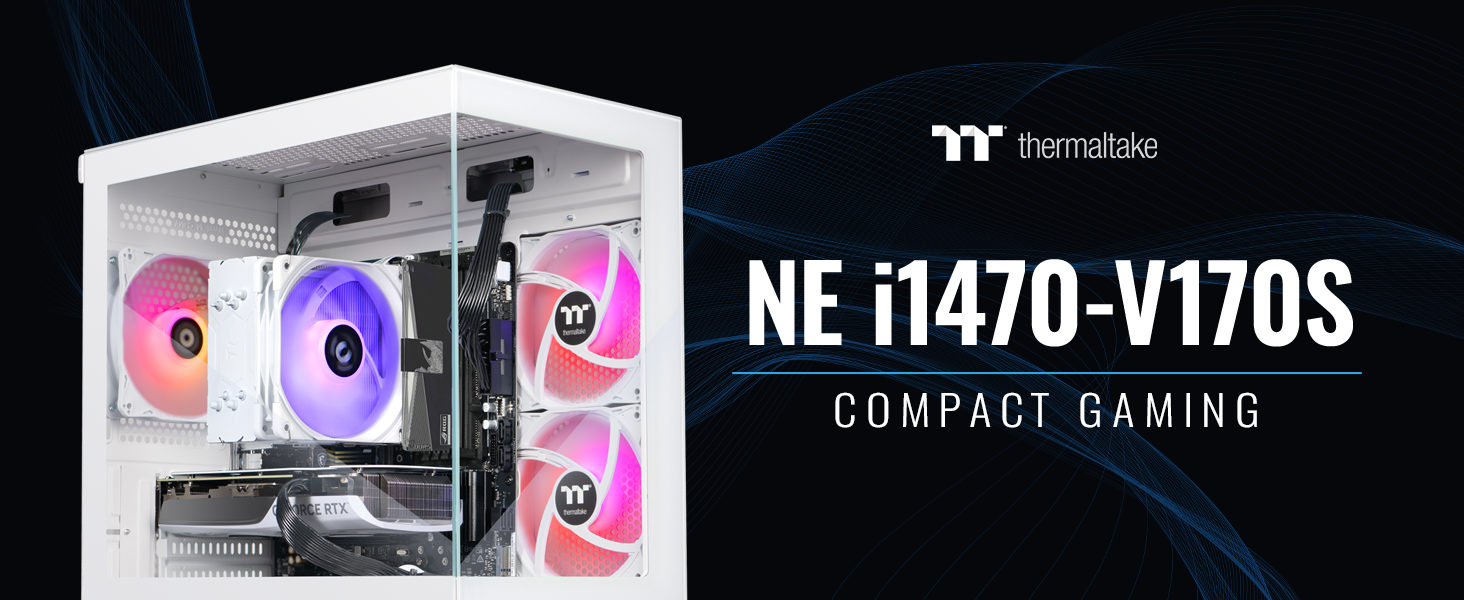 Thermaltake LCGS NE i1470-V170S Gaming Desktop 