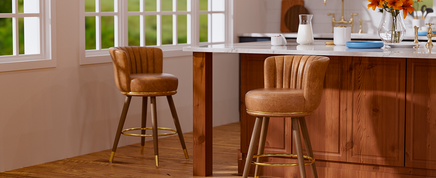 Counter Height Bar Stools Set of 2