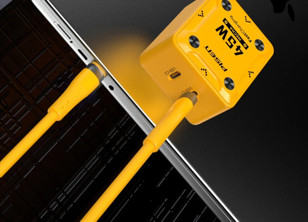 PISEN Mecha 45W 2-Port Fast Charger (US)