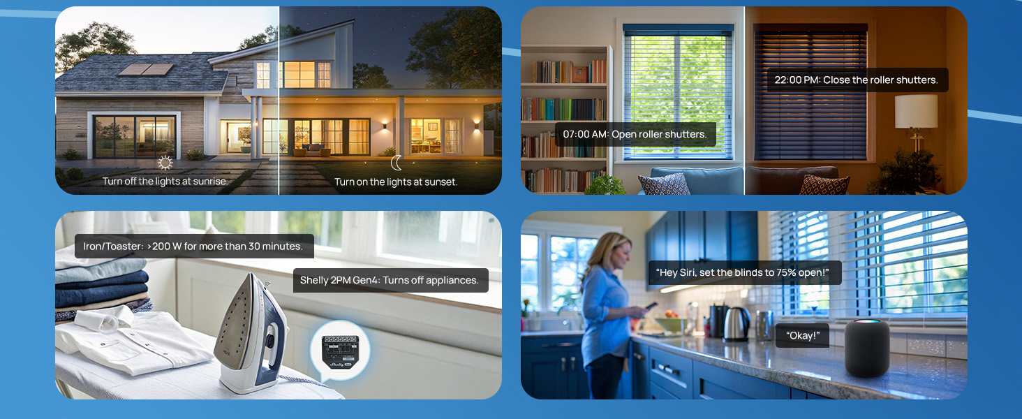 Images of automated smart homes