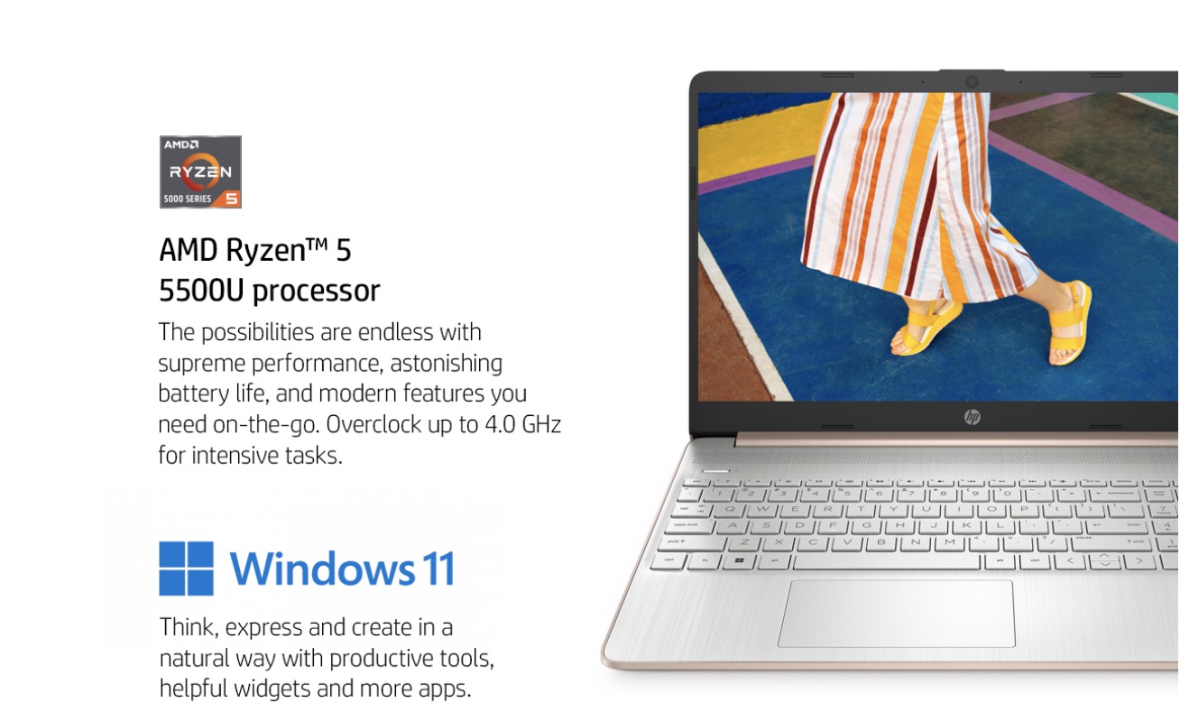 online shop HP 468W3PA AMD Ryozen 5 5500U 8GB 512GB