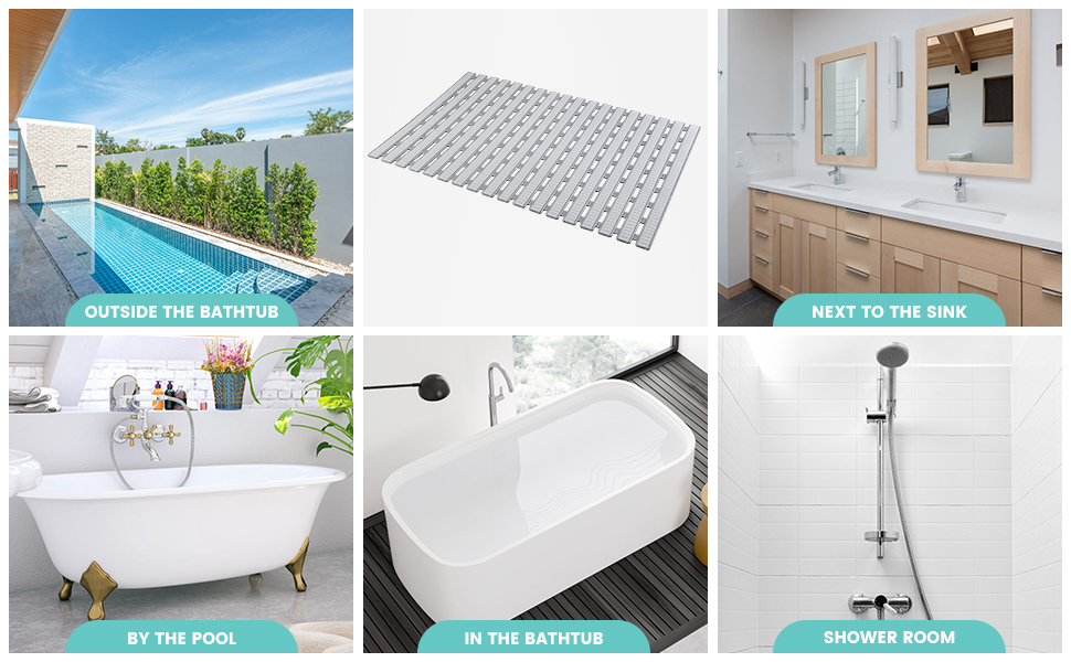 Bath Mat and Shower Mat