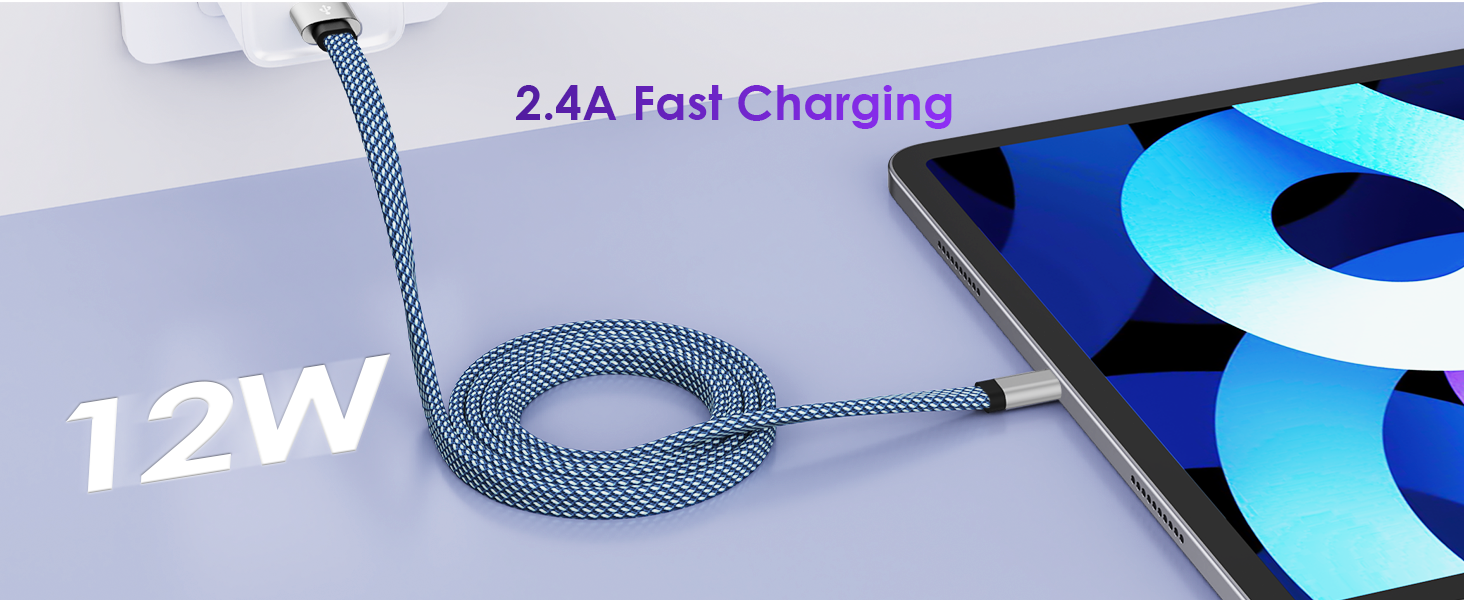 2.4A Fast Charging