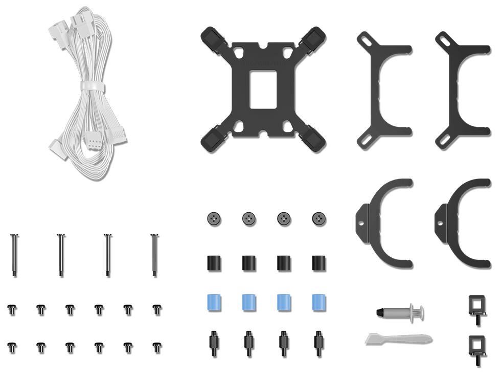 Antec Skeleton Matrix 360 ARGB White Liquid CPU Cooler