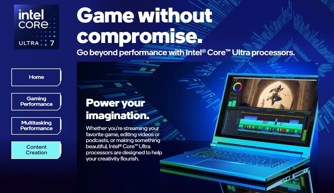 Intel Core Ultra 7 features
