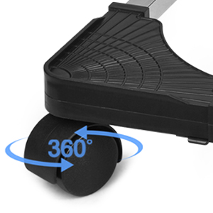 Four silent scasters that can rotable 360 degrees