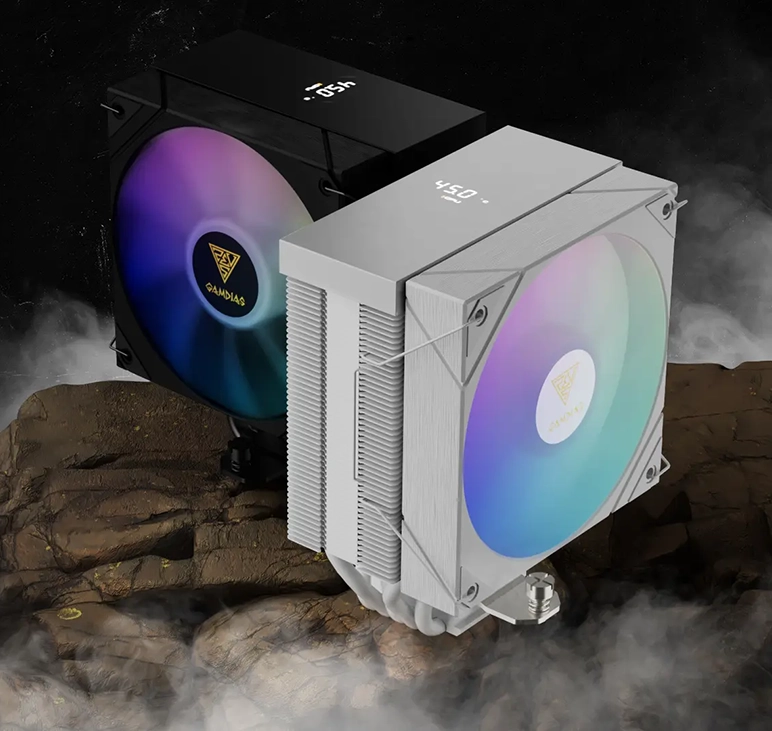 Gamdias BOREAS M2-51D WH ARGB CPU Air Cooler