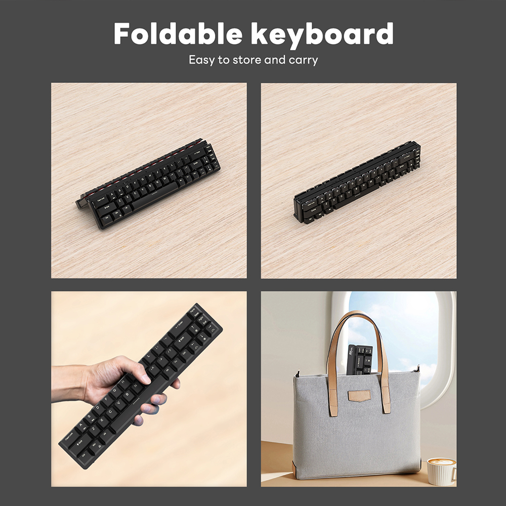 Foldable keyboard
