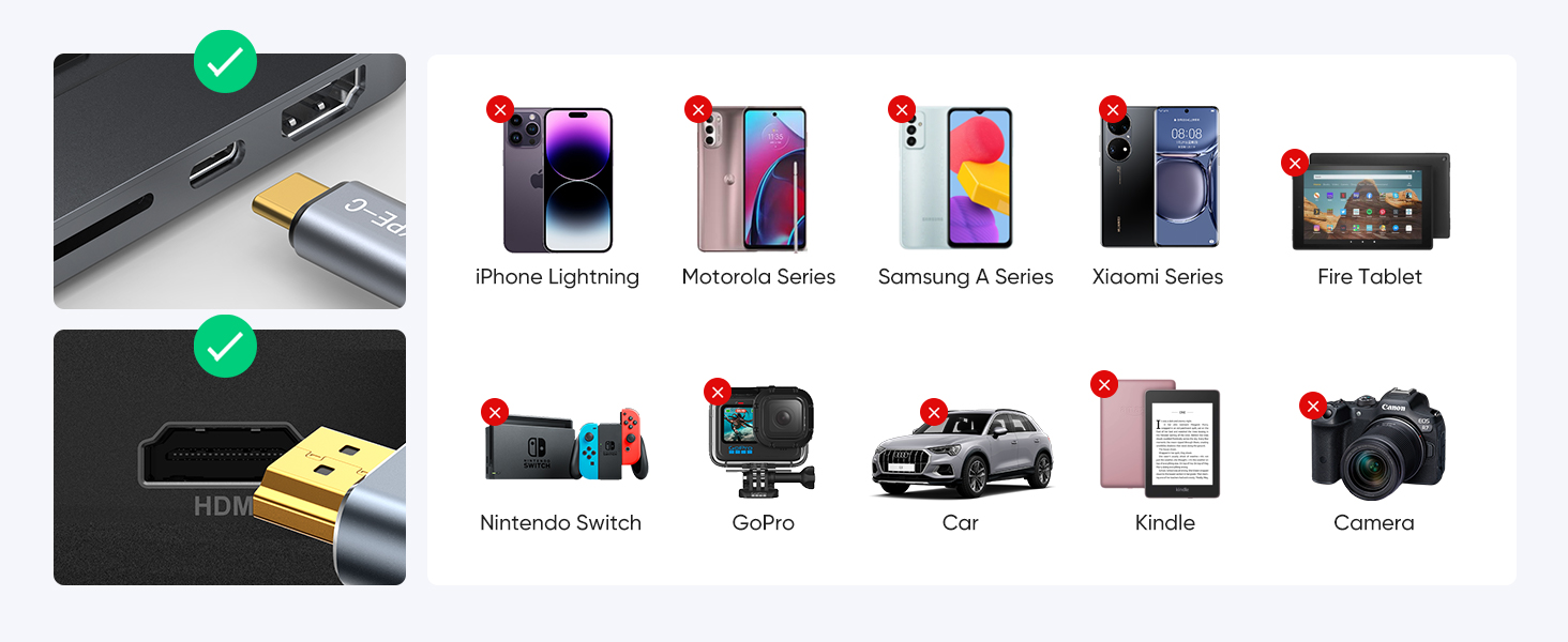 NOTE:Not all type-c interface devices are supported, please refer to the compatibility list on the p