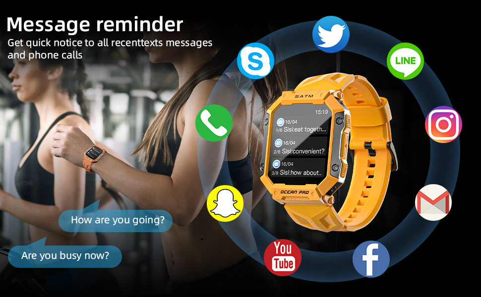 Screen Information Smart Watch