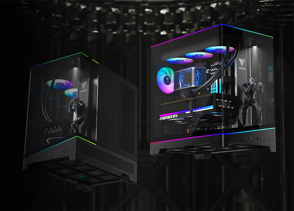Gamdias ATLAS P6 CG ATX Mid Tower Computer Case