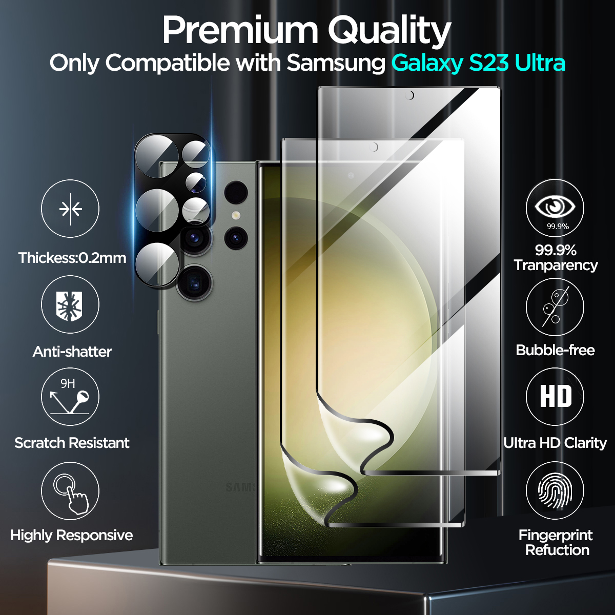 Samsung Galaxy S23 Ultra Screen Protector