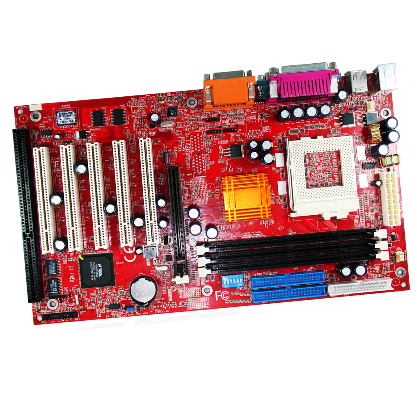 ATX Motherboard with PCI Slots