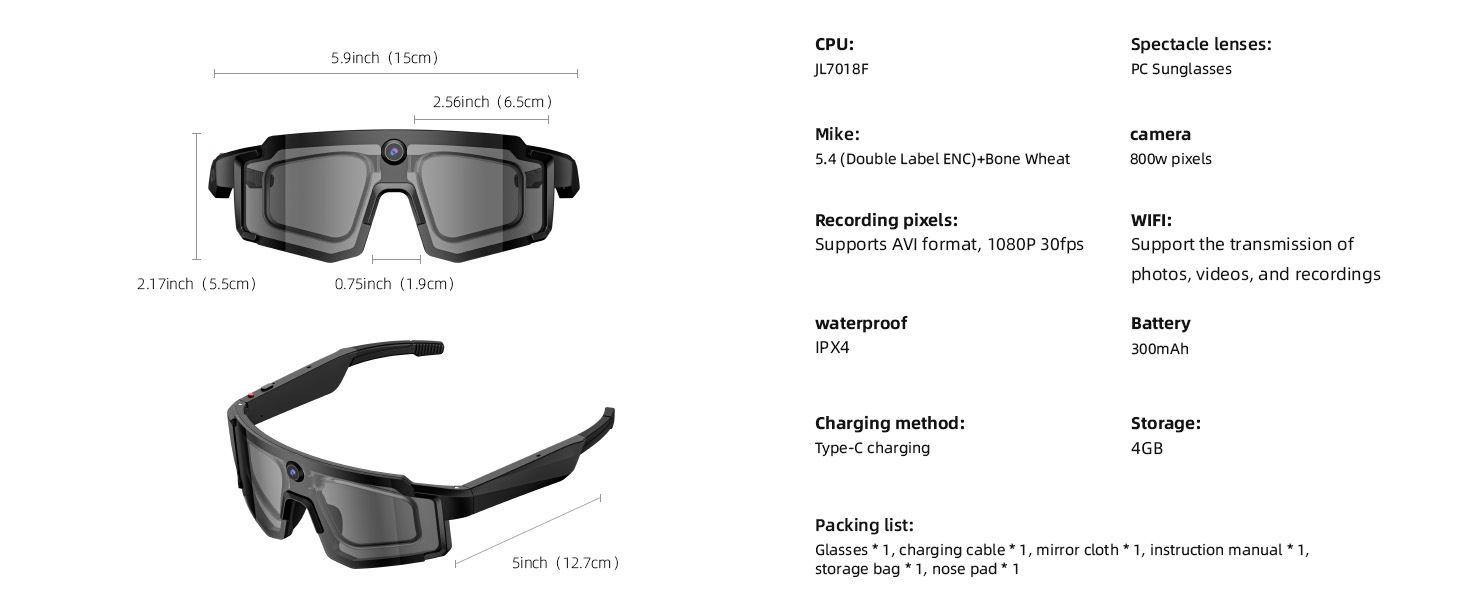 Daily Wear Smart Eyeglasses