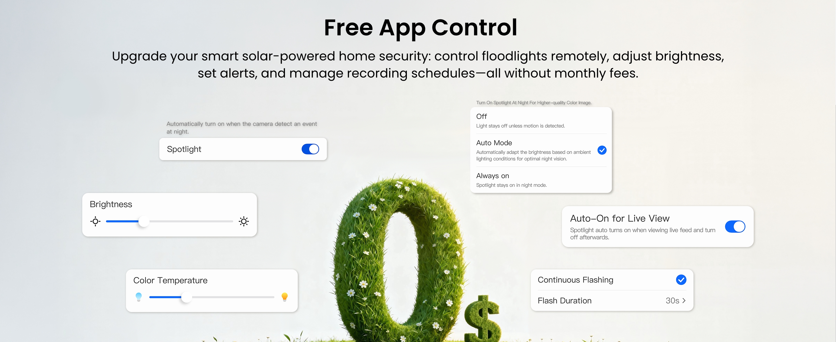 Zero fees - Free App Control