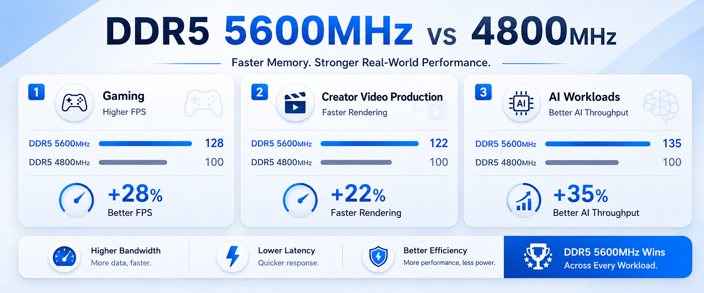 DDR5 560OMHZ DUAL CHANNEL