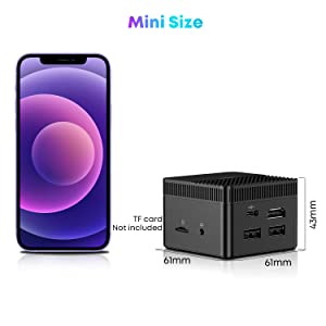 CHUWI LarkBox Pro Mini PC with 6GB RAM 128GB ROM Intel Celeron