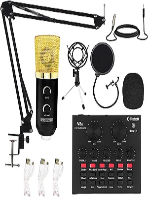 NeweggBusiness - Mini Karaoke Microphone Wootrip Mini Voice