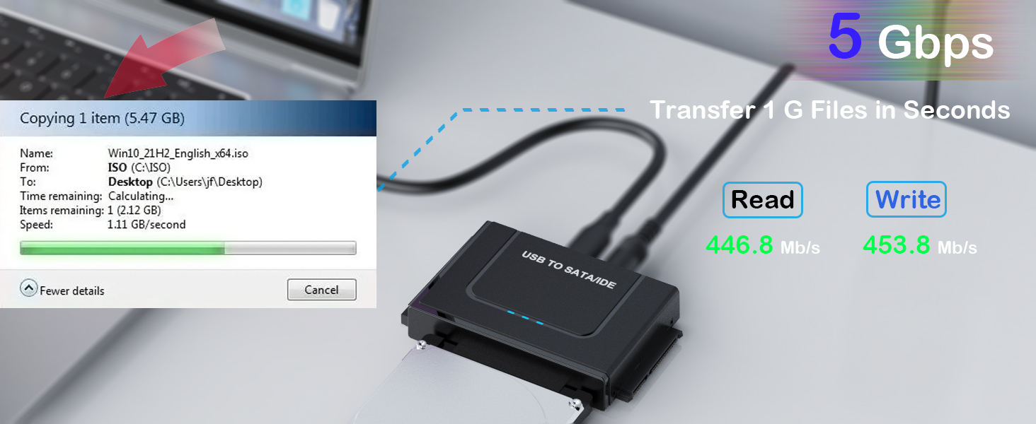 External Hard Drive Ultra Recovery Converter Universal Hard Drive Adapter Kit