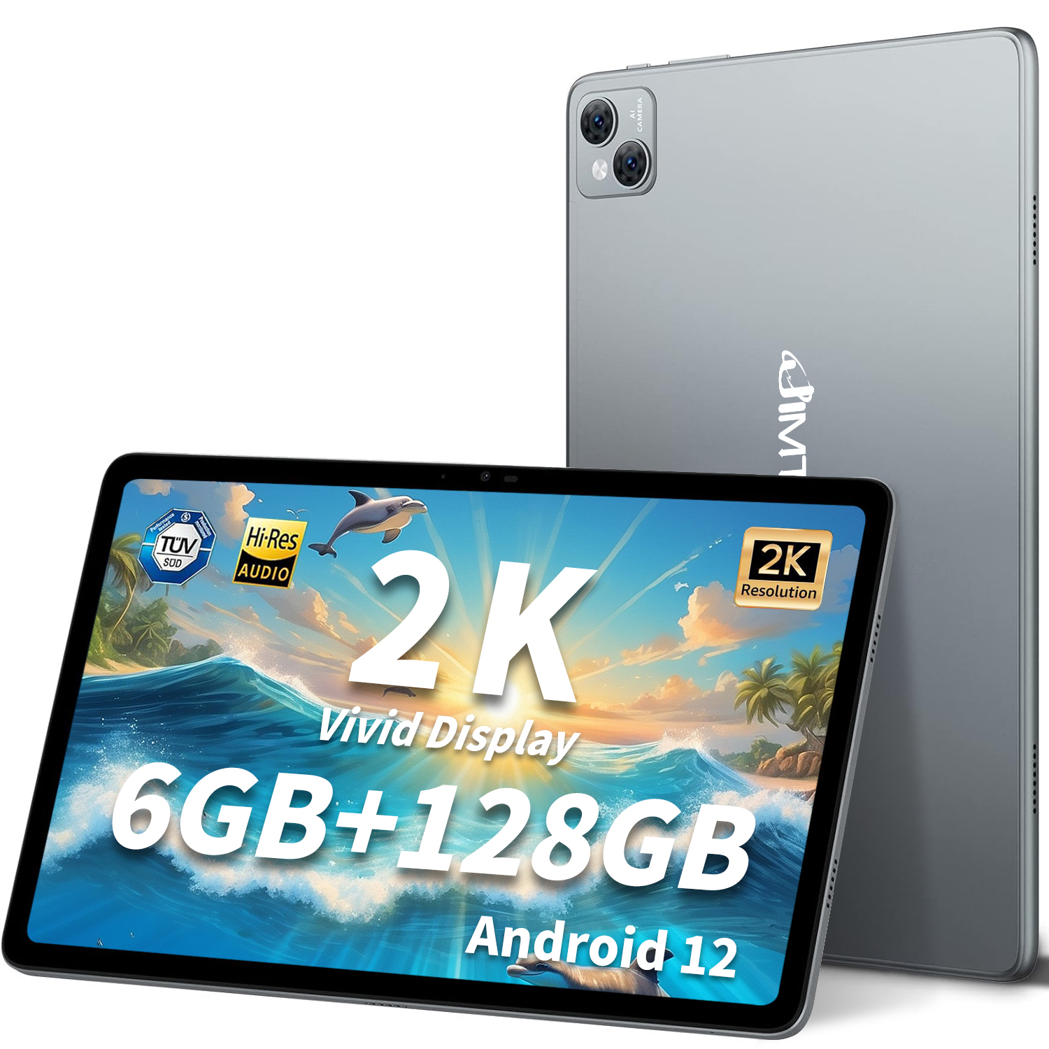 Vivid 2K 11 Inch Large Screen Stereo Home Theater Tablet