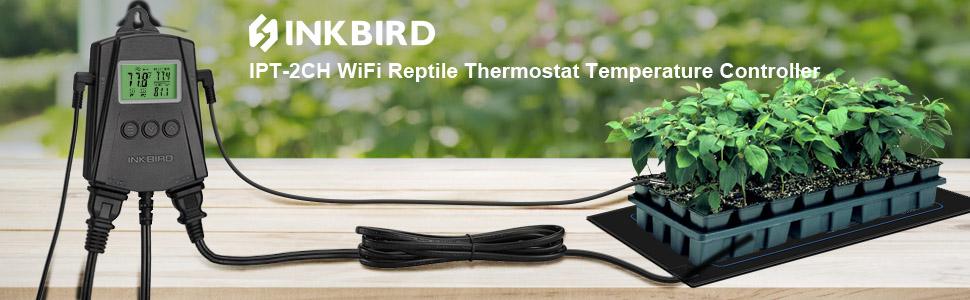 Inkbird WiFi Heat Mat Reptile Thermostat Controller Temperature