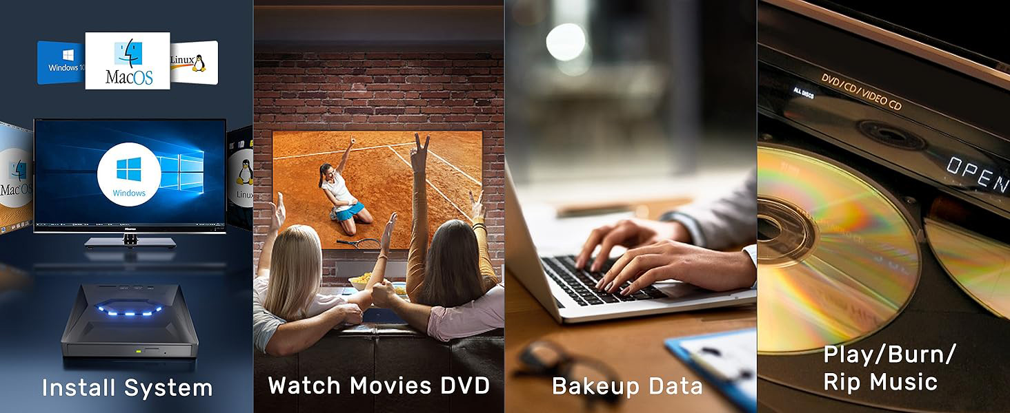 External CD DVD Drive