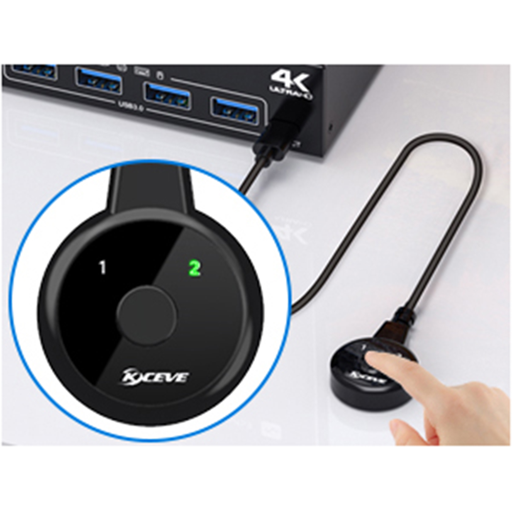 Wired control switching The length of the wired controller is 1.52m/4.98ft, which is long enough to