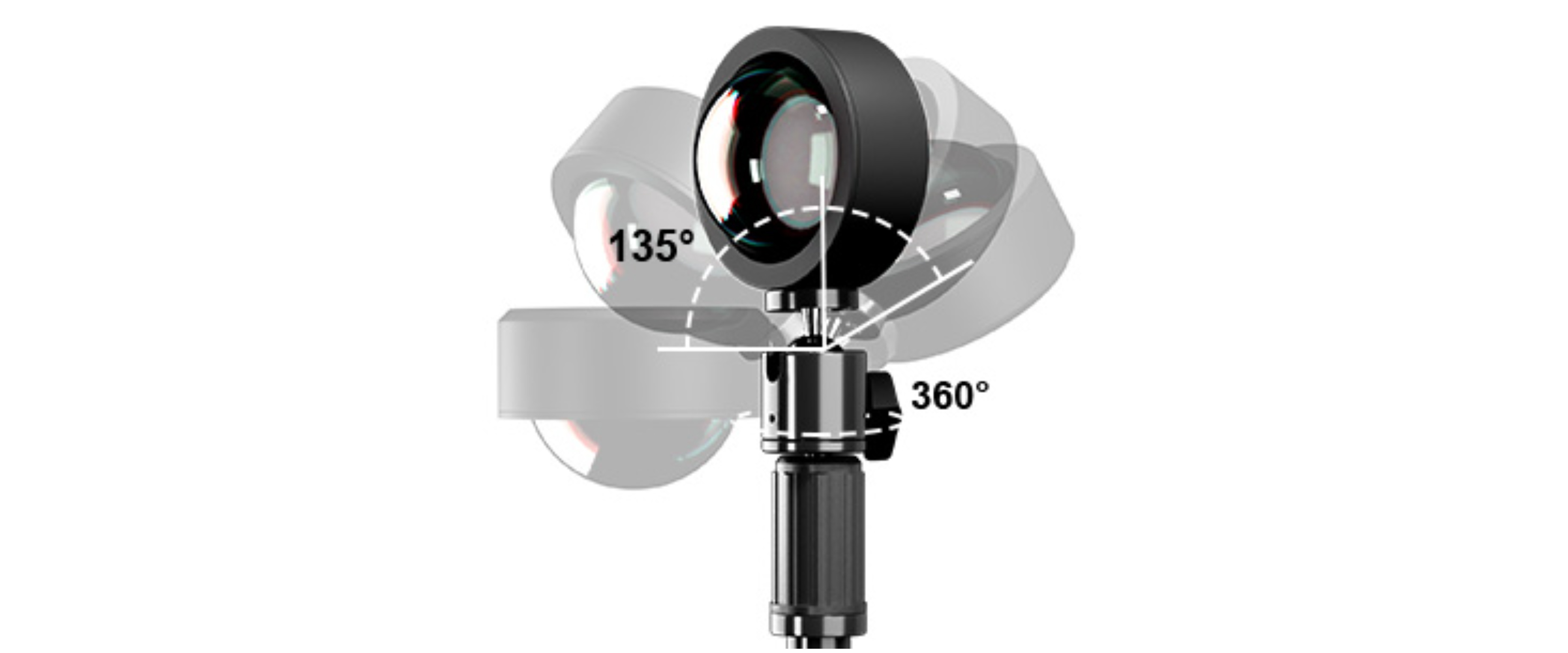 sunset lamp 360 degree rotatable adjustable head