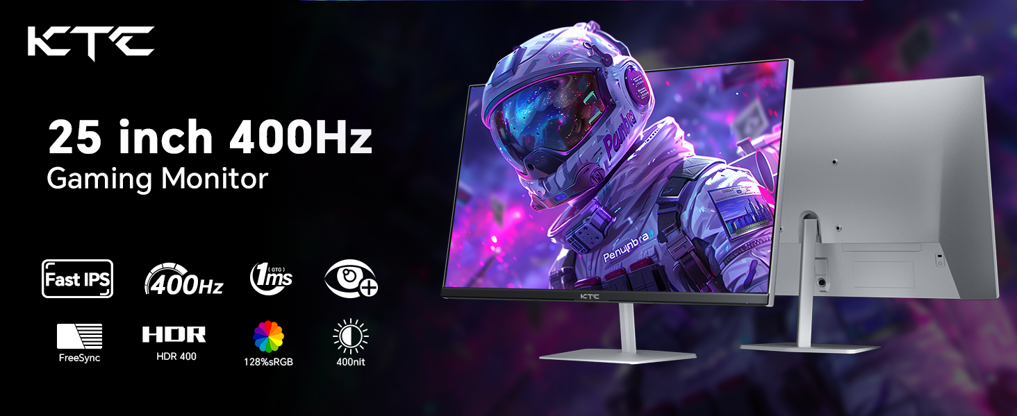 25 inch 400Hz Gaming Monitor